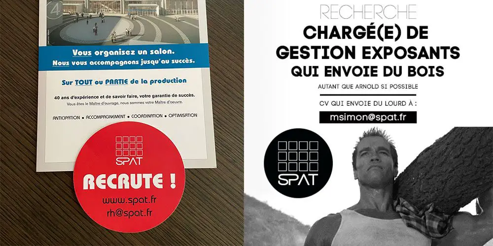 SPAT recrute 2 chargé(es) de gestion exposants