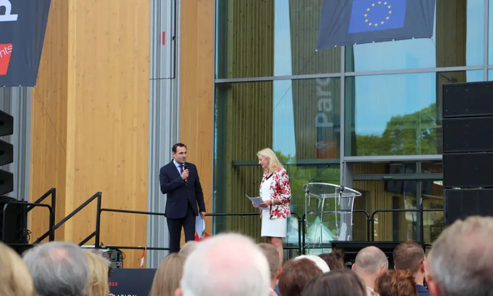 Inauguration du nouveau Parc des Expositions de Strasbourg sous le signe de l’Europe