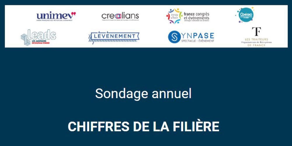 Sondage filière événementielle & foires salons et congrès