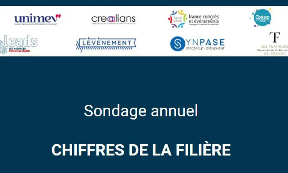 Sondage filière événementielle & foires salons et congrès