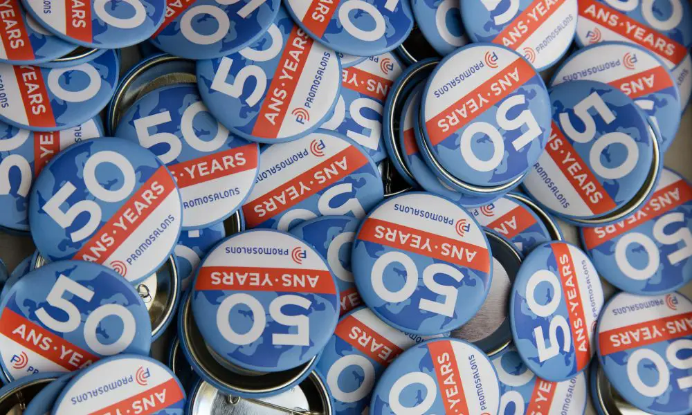 badges 50 ans promosalons